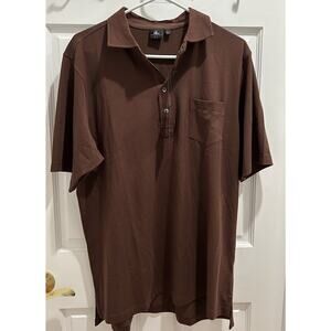 FG Tech Large‎ Men's Shirt Polo Golf Swan Made In USA Fairway & Greene